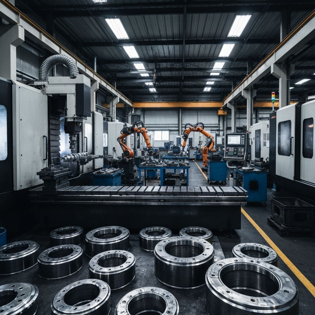 Industrial manufacturing background